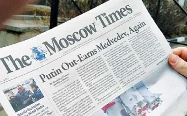 The Moscow Times  " "