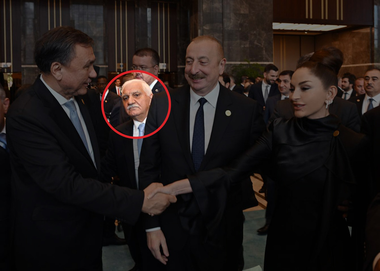 Baylar Eyyubov accompanies Ilham Aliyev and First Lady Mehriban Aliyeva kkiqqqidrrithatf qhiddeiqexidruglv